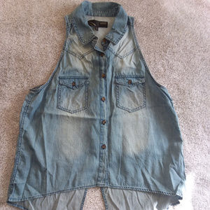 Vans chambray blouse